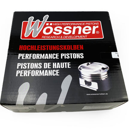 Piston Kit, Set Of 4, Suzuki GS750 2V 1977-1979, Wossner K4065D400-4