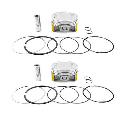 Piston Kit Yam FZ/MT-07 80.00mm, Wossner K8971DA-2