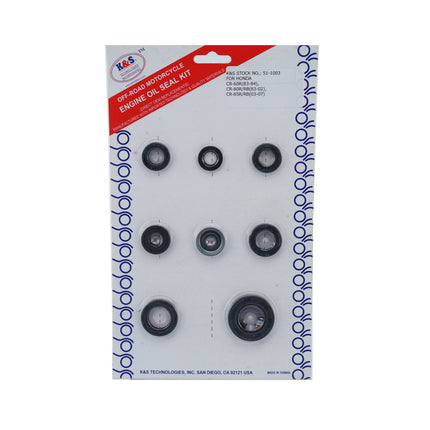 Oil Seal Set CR60/80/85 9 Pcs