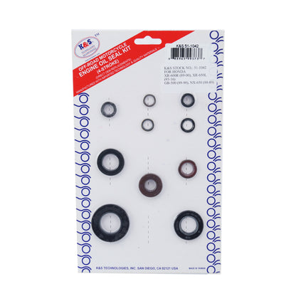 Oil Seal Set 89-00 XR600R