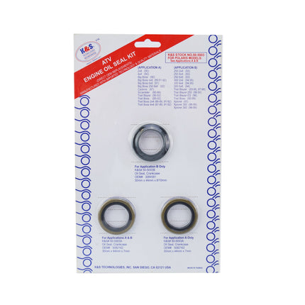 Oil Seal Set Polaris 2-ST