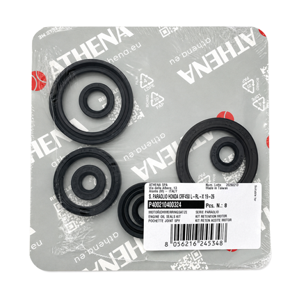 Engine Oil Seal Set CRF 450X 19-26, Athena P400210400324 Honda