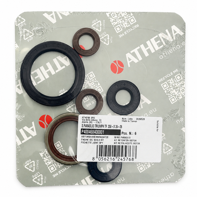Engine Oil Seal Set Triumph Tf 250 Athena P400468400001