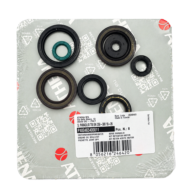 Engine Oil Seal Set Tm 250 300 19-26 Athena P400465400011