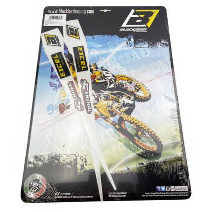 Beta Rr 2T-4T 2013-25, Swingarm Decals, Blackbird 5B03N
