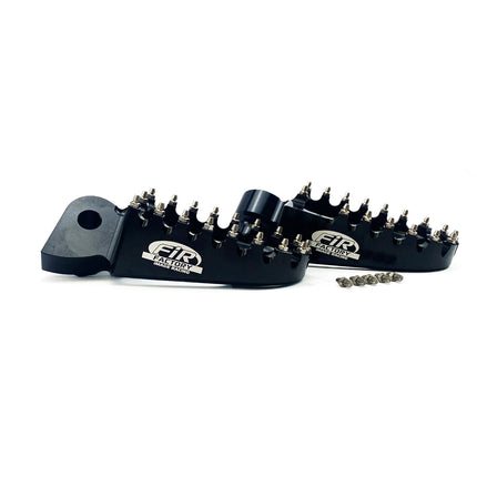 Foot Pegs Black Fantic/yamaha, FIR ASF-04, Cnc Alloy, 17D-27411-00-00, 17D-27421-00-00