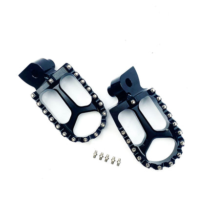 Foot Pegs Black Fantic/yamaha, FIR ASF-04, Cnc Alloy, 17D-27411-00-00, 17D-27421-00-00