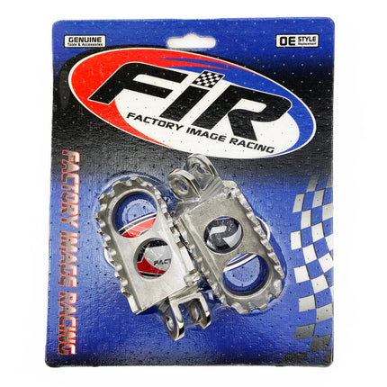 Foot Pegs Stainless Steel Rm/x, Suzuki RM125/250X, DRZ400, 60-203.DR