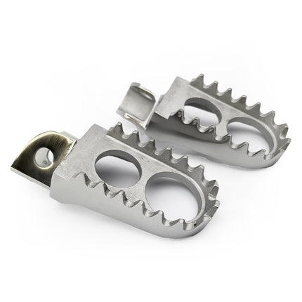Foot Pegs Stainless Steel YZ, Yamaha 87-96 YZ125 YZ250, WR 3SP-27411-00-00, 3LD-27411-10-00, 3SP-27411-00-00, 3LD-27411-10-00