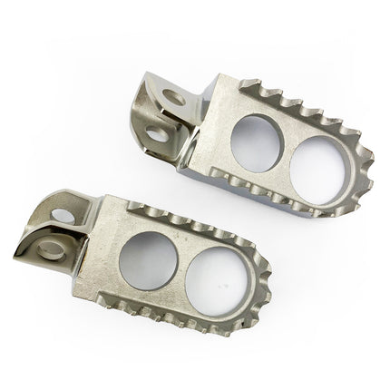 Foot Pegs Stainless Steel YZ, Yamaha 87-96 YZ125 YZ250, WR 3SP-27411-00-00, 3LD-27411-10-00, 3SP-27411-00-00, 3LD-27411-10-00