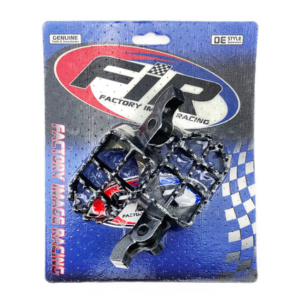 Foot Pegs Steel Grey CR, Honda CR125/250 2000-2001