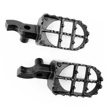 Foot Pegs Steel Grey CR, Honda CR125/250 2000-2001