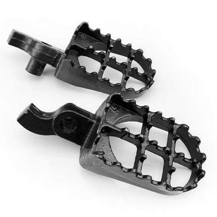 Foot Pegs Steel Grey CR, Honda CR125/250 2000-2001