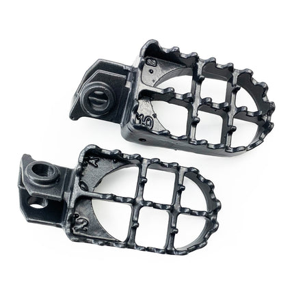Foot Pegs Steel Grey KTM, Sx/exc 125/250/300/ 90-17