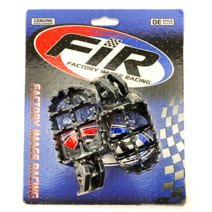 Foot Pegs Steel Grey 2003 - 2018 Suzuki RM 85 L