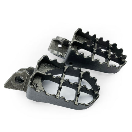 Foot Pegs Steel Grey KX65/85, KX100 RM65/100