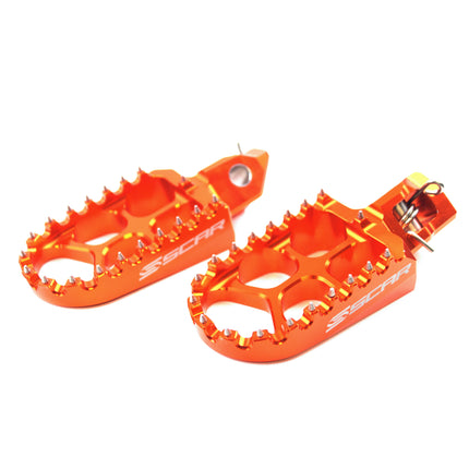 Evo Footpegs Orange 23-26 Gasgas Husqvarna KTM Ec Ex Mc Tc Te Fc Fe Tx Fx Fs Sx Xc Exc Scar S5515OR