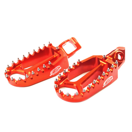 Foot Pegs Orange Husqvarna KTM FIR ASF-50 Cnc Alloy A46003037033
