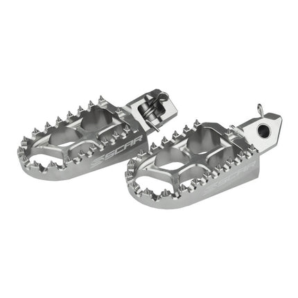 Footpegs Titanium Color 23-26 Gas Gas Husqvarna KTM Mc Ec Ex Tc Te Fc Fe Fs Fx Tx Sx Xc Exc Xw Scar S5515T