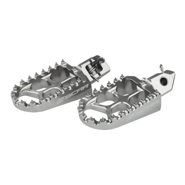 Footpegs Titanium Color 23-26 Gas Gas Husqvarna KTM Mc Ec Ex Tc Te Fc Fe Fs Fx Tx Sx Xc Exc Xw Scar S5515T