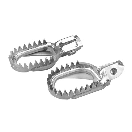 Titanium Footpegs 23-26 Gasgas Husqvarna KTM Ec Ex Mc Tc Te Fc Fe Fs Fx Tx Sx Exc Xc Xw Scar S5518AM