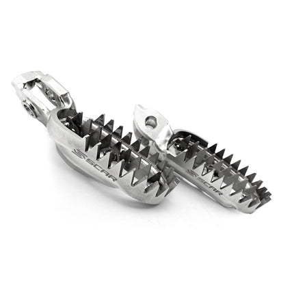 Titanium Footpegs 23-26 Gasgas Husqvarna KTM Ec Ex Mc Tc Te Fc Fe Tx Fx Fs Sx Exc Xc Xw Scar S5518