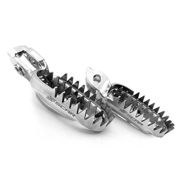 Titanium Footpegs 23-26 Gasgas Husqvarna KTM Ec Ex Mc Tc Te Fc Fe Tx Fx Fs Sx Exc Xc Xw Scar S5518