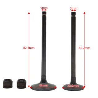Intake Exhaust Valve Stem 93-06 Yamaha Ttr 250 33M-12119-00