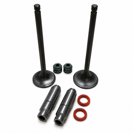 Valve Set 84-19 Suzuki Lt Dr Sp Gn Gs Dr-z 125 185 Intake Exhaust Seal Guide 12911-04B00 12912-24400