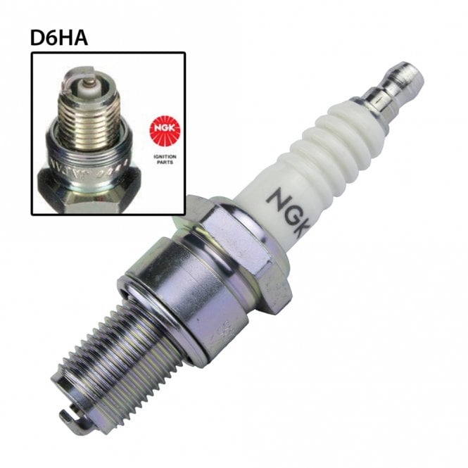 NGK D6HA Spark Plug (6512)