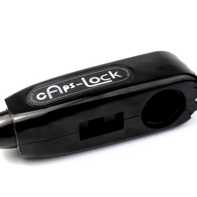 Handlebar Grip Lever Lock – Black – Anti Theft Safety Device