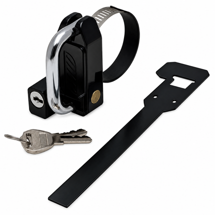 Black Universal Helmet Lock Motion Pro 11-0087