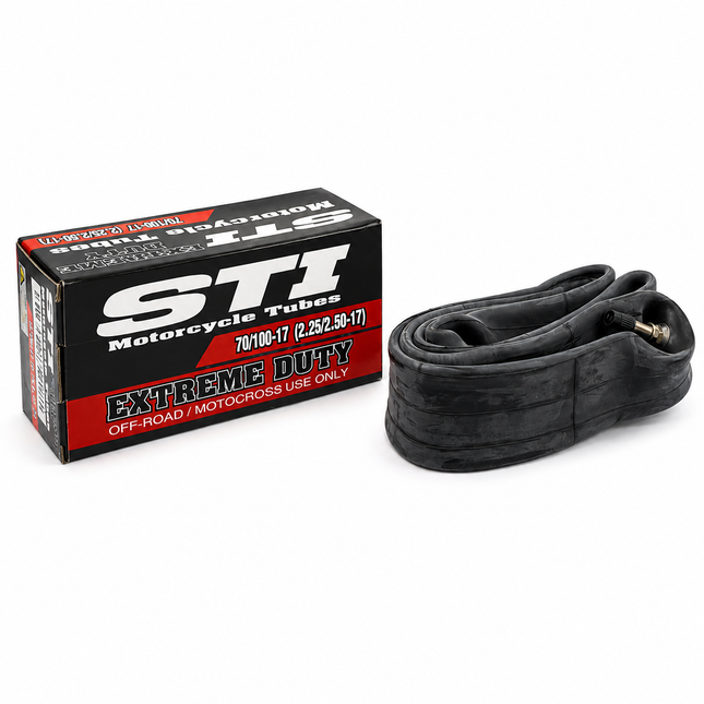 17 Heavy Duty 3mm Inner Tube 70/100-17 TR4 Valve Sti Tyres TB0070X