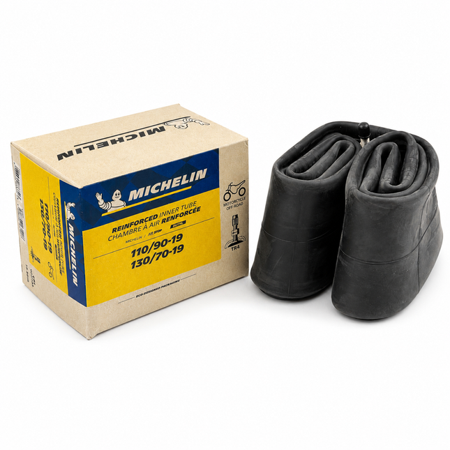 19 Heavy Duty 2mm Inner Tube 4.00/4.50-19 TR4 Valve Michelin 623140