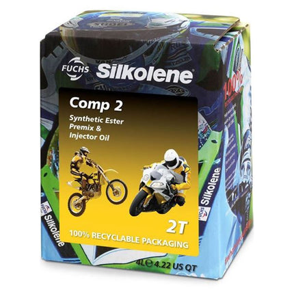 4L COMP-2 Silkolene Oil 2-STK, 602013422