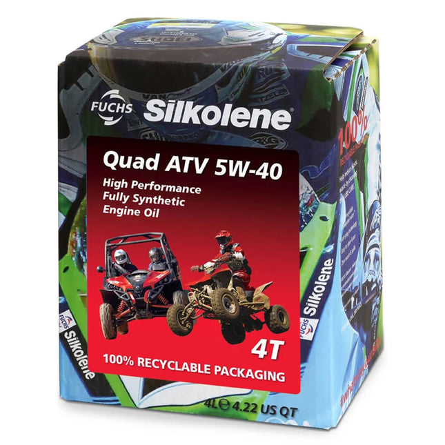 4L Quad ATV 5/40wt Silkolene Cube, 601451904, 602013781