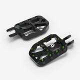 Full-E Charged 7075 Aluminium Black Footpeg Set for eMoto