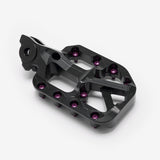 Full-E Charged 7075 Aluminium Black Footpeg Set for eMoto