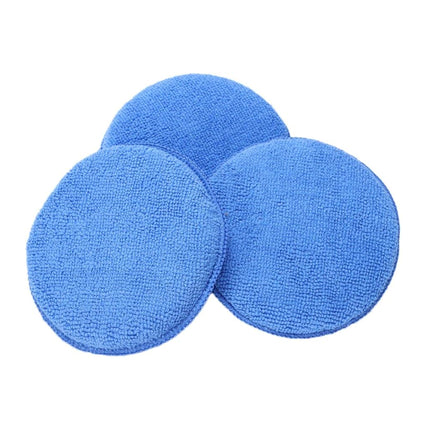 Cleaning Wax Application Pads 3PCS, Microfibre Material