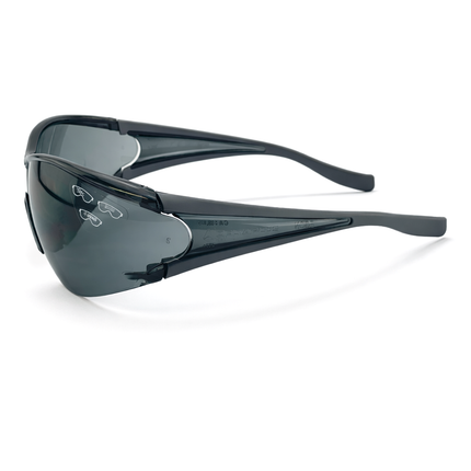 Delta Plus Egon Smoke Safety Specs Glasses Deltaplus Each