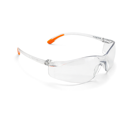 Delta Plus Safety Specs Glasses Each, Meia Clear Lens, UV400, (meiain) IN17/117/007/N1 Deltaplus