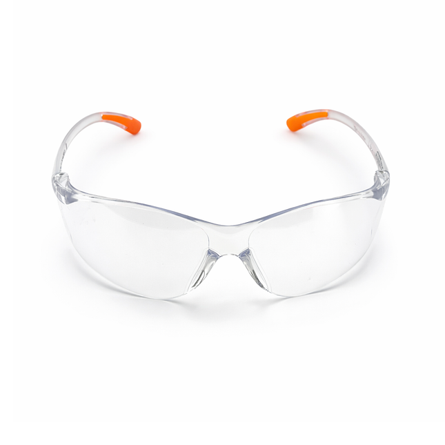 Delta Plus Safety Specs Glasses Each, Meia Clear Lens, UV400, (meiain) IN17/117/007/N1 Deltaplus