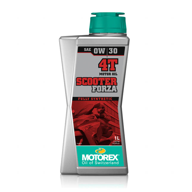 1L Scooter Forza 4T Acea A5/B5-04 0W/30 Oil, Motorex 7300102