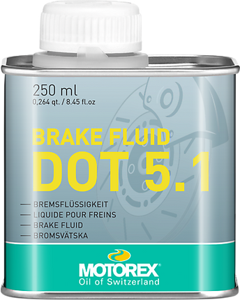 250ml DOT 5.1 Brake Fluid, Motorex 7300237