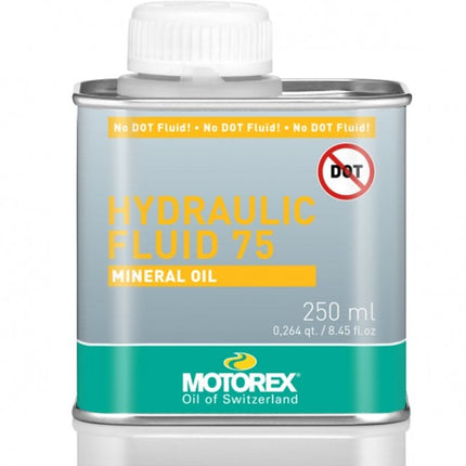 250ml HYDRAULIC FLUID 75 MOTOREX, Hydraulic Fluid