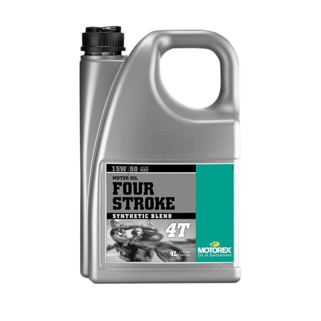 4L Four Stroke Semi 15W/50W 4L, Motorex 7301099