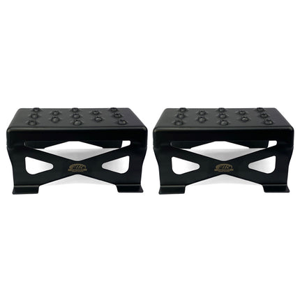 Steel Starting Blocks 95mm (3.75 Inch), FIR ASOT-504 Black