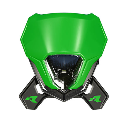 V Face 2.0 Full LED Headlight R-tech Green R-MASKVENR025