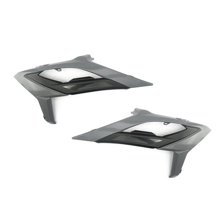 Radiator Scoops 2023-24 Beta Quantum Grey/black, Rtech R-CVBETGRNR23