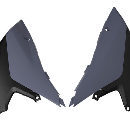 Side Panels 2026 YZ450F Yamaha Quantum Grey/black, R-tech R-FIYZFGRNR26
